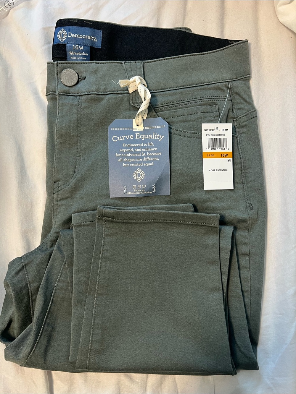 Democracy “Ab”solution Colored Booty Lift Plus Ankle Skimmers